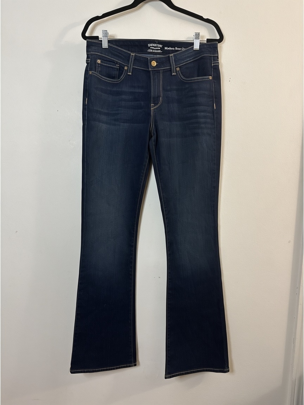 Levi Strauss Signature Modern Boot Cut Jeans Women’s 12L W31 L34 Dark Stretch